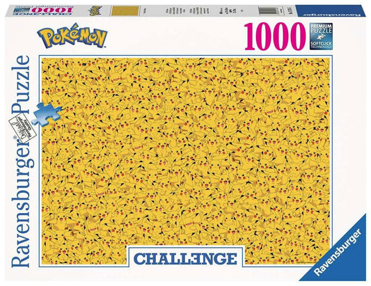 Pokémon Challenge Puzzle Pikachu (1000 Teile) - Versand: 5-7 Tage nach Bestellung
