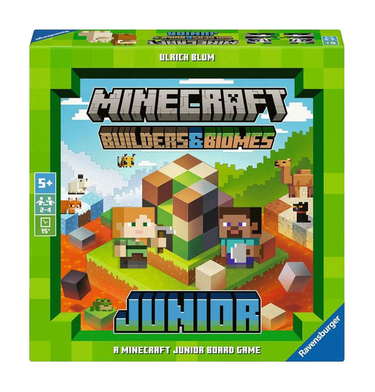 Minecraft Brettspiel Builders & Biomes Junior - Versand: 5-7 Tage nach Bestellung