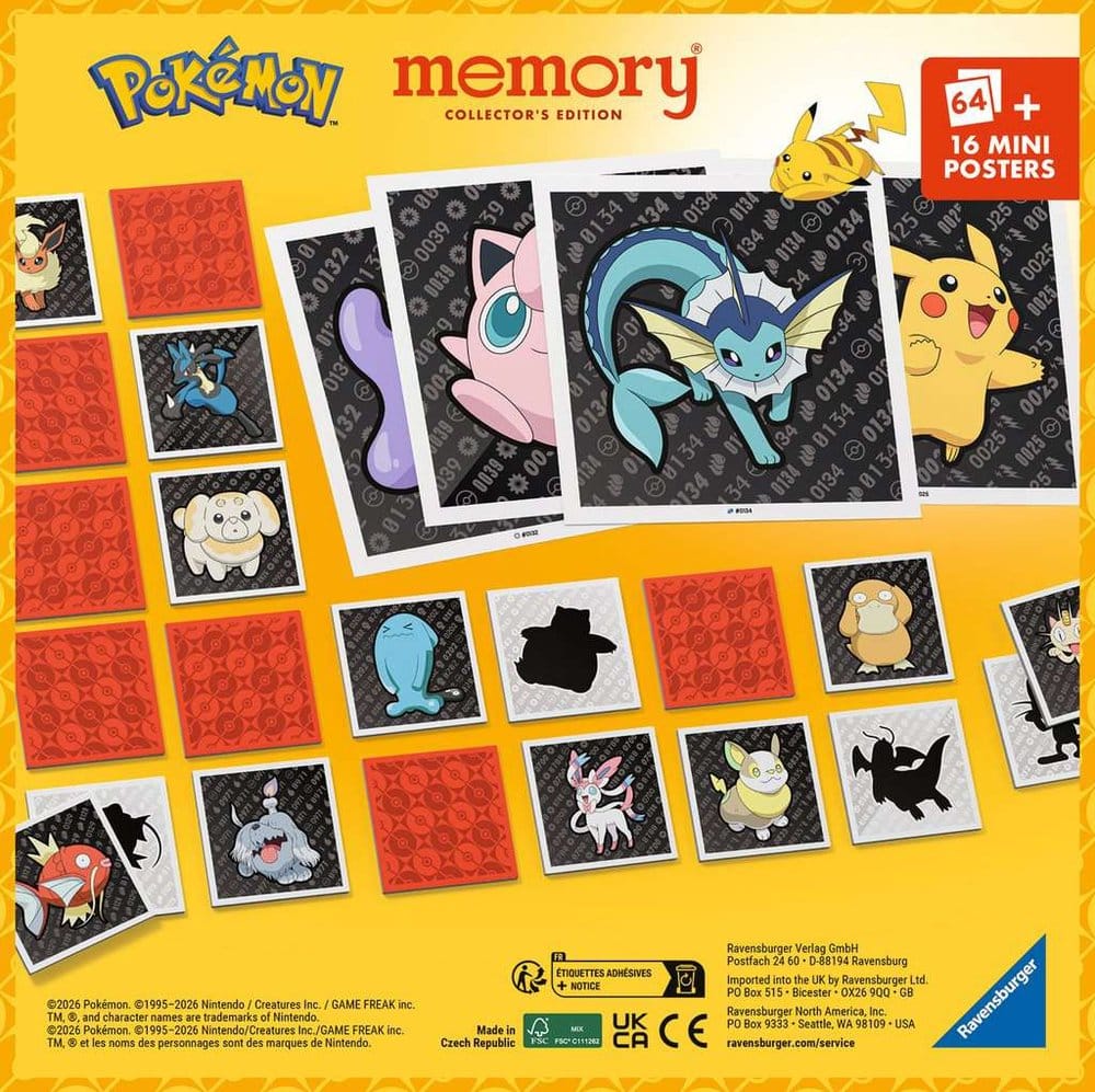 Pokémon Collector's Memory - Versand: 7 Tage nach Bestellung