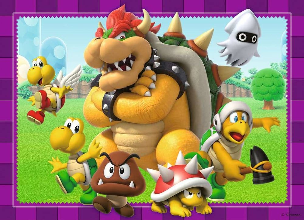 Super Mario Puzzles 4er-Pack Zeit für Mario! (4x100 Teile) - Versand: 7 Tage nach Bestellung