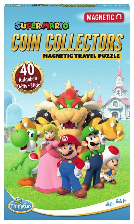 Super Mario Magnetisches Reisespiel Coin Collectors *DE-FR-IT Version* - Versand: 5-7 Tage nach Bestellung