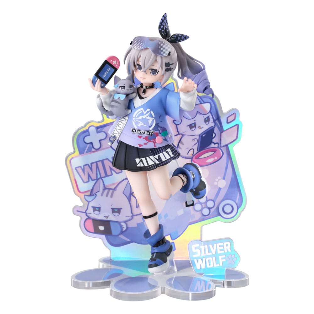 Honkai: Star Rail Rise Up Little Cat Series PVC Statue Silver Wolf Ver. 19 cm   - Preorder - ETA: 25.12.2025