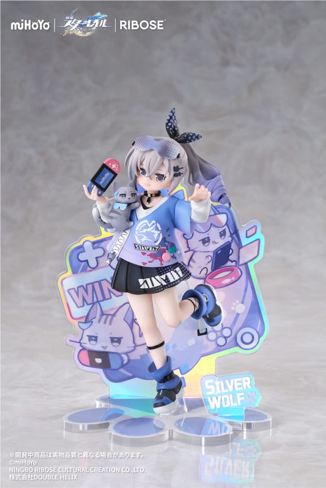 Honkai: Star Rail Rise Up Little Cat Series PVC Statue Silver Wolf Ver. 19 cm   - Preorder - ETA: 25.12.2025