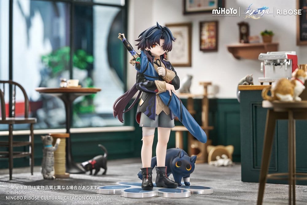 Honkai: Star Rail Rise Up+ Chibi Cat Series Chibi Figur Blade Ver. 19 cm - Preorder - ETA: 23.07.2027