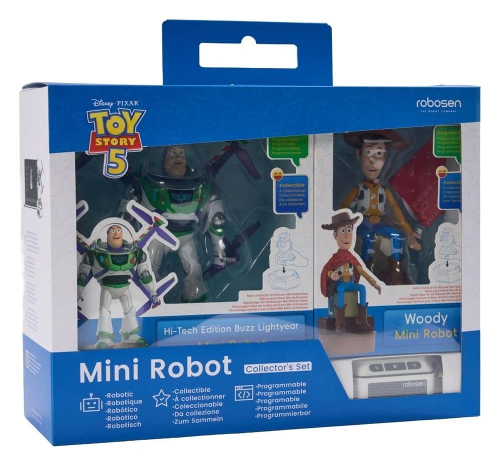 Disney Interaktiver Roboter Toy Story 5 Set - Buzz Lightyear & Woody (Hi-Tech Edition) *Englische Version* - Preorder - ETA: 28.12.2026