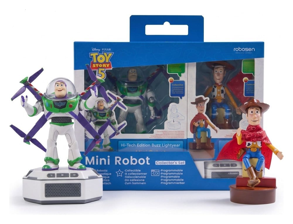Disney Interaktiver Roboter Toy Story 5 Set - Buzz Lightyear & Woody (Hi-Tech Edition) *Englische Version* - Preorder - ETA: 28.12.2026
