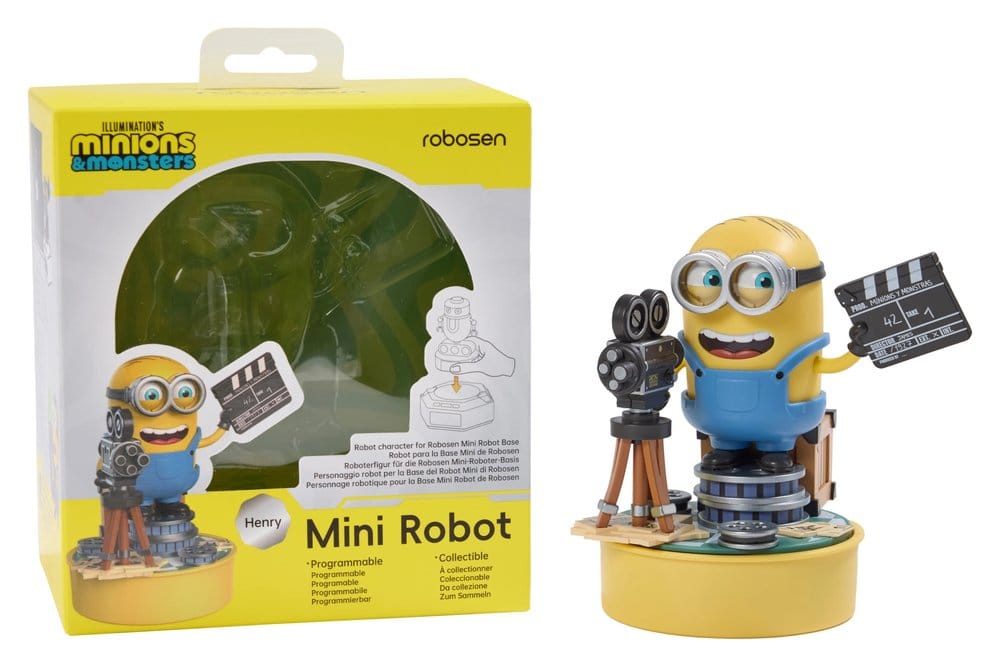 Minions & Monsters Interaktiver Mini-Roboter Henry 9 cm *Englische Version* - Preorder - ETA: 28.12.2026
