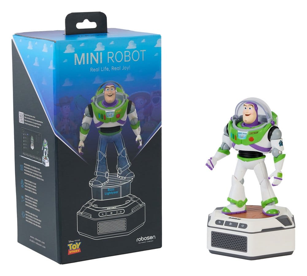 Disney Pixar Toy Story Interaktiver Roboter Kit - Buzz Lightyear *Italienische Version* 17 cm - Versand: 7 Tage nach Bestellung