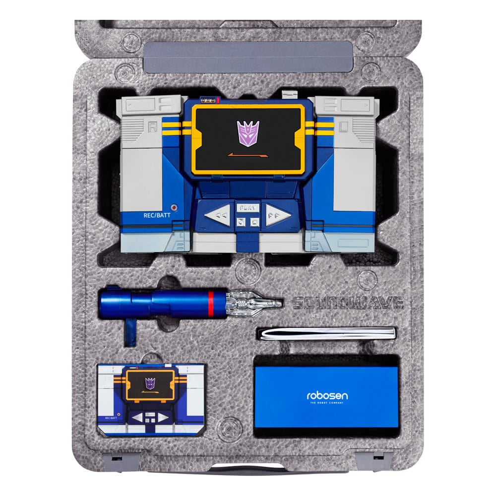 Transformers Interaktiver Roboter Soundwave G1 Flagship 36 cm - Preorder - ETA: 25.08.2026