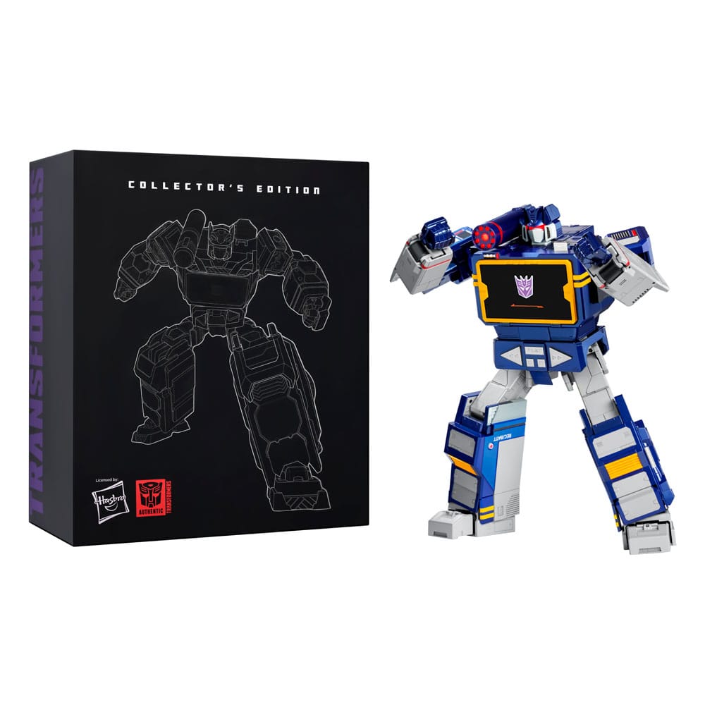 Transformers Interaktiver Roboter Soundwave G1 Flagship 36 cm - Preorder - ETA: 25.08.2026