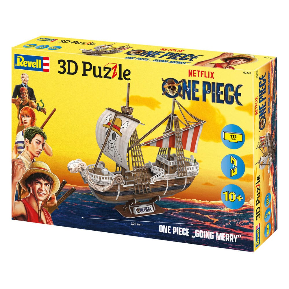One Piece 3D Puzzle Flying Lamb / Going Merry 32 cm - Preorder - ETA: 04.07.2026