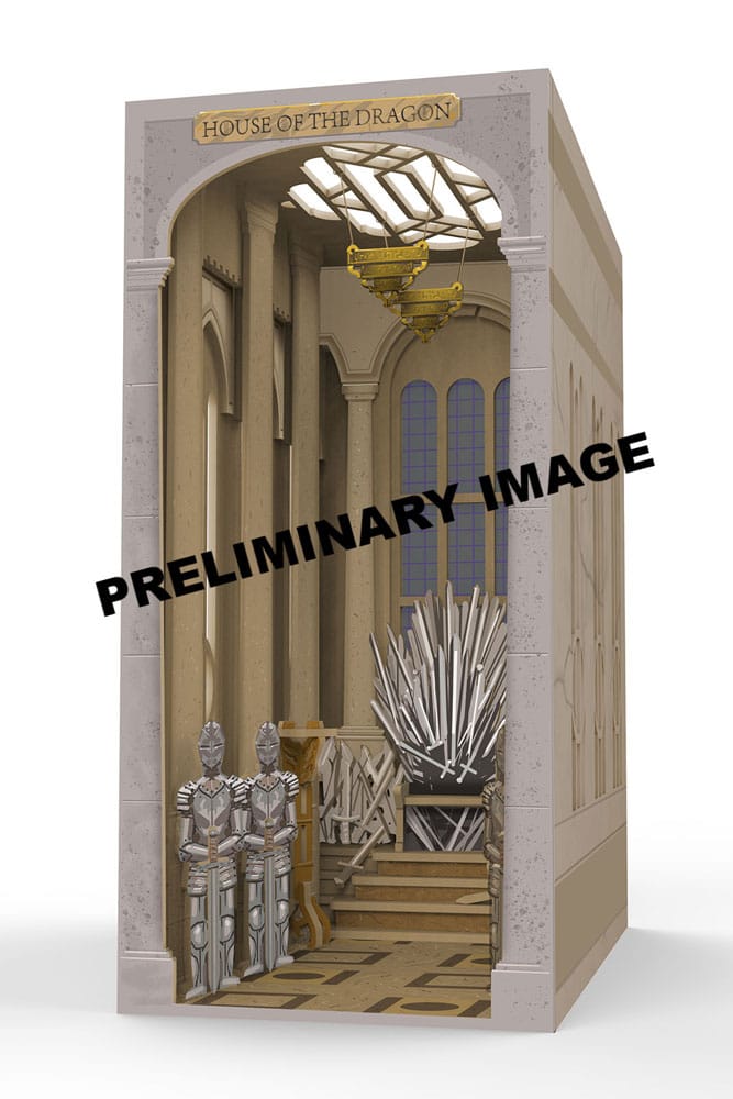 House of the Dragon Tiny Adventures Book Nook Mini-Diorama Iron Throne 23 cm - Preorder - ETA: 26.10.2026