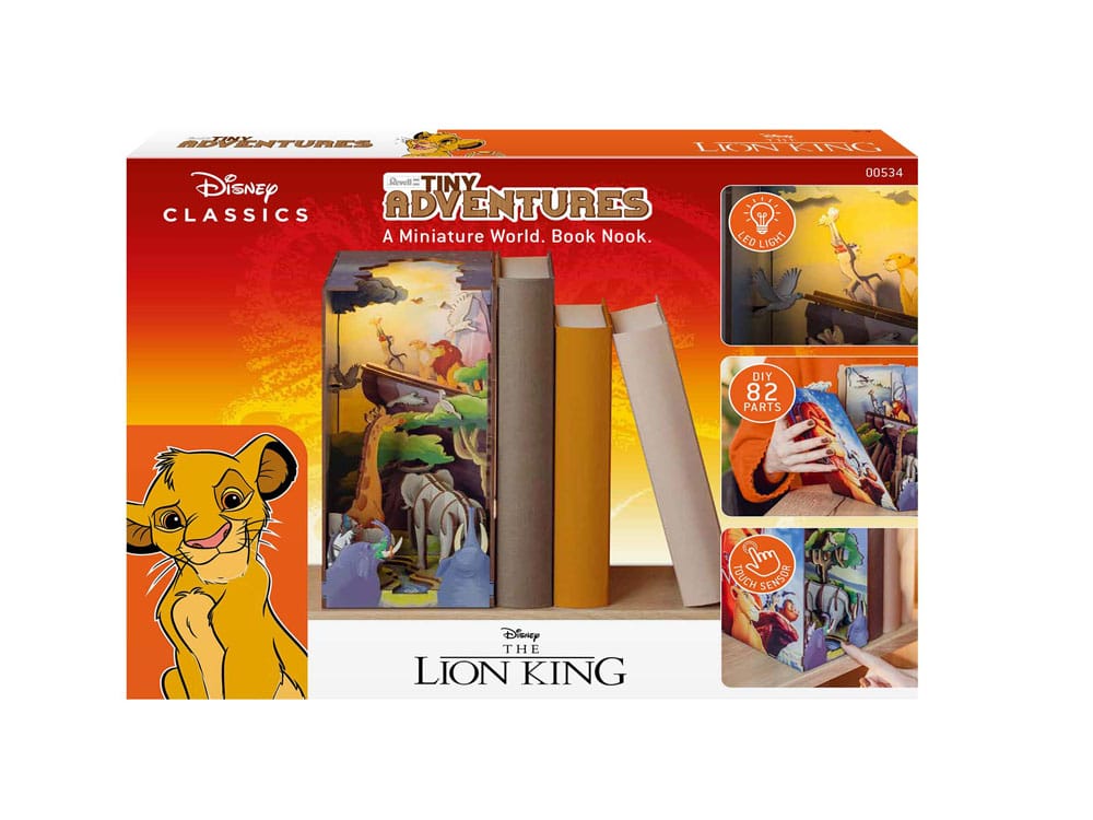 Disney Tiny Adventures Book Nook Mini-Diorama Der König der Löwen 23 cm - Preorder - ETA: 25.11.2025