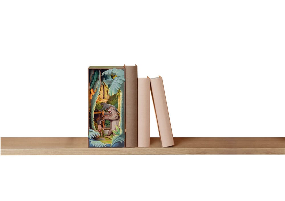 Disney Tiny Adventures Book Nook Mini-Diorama Das Dschungelbuch 23 cm - Preorder - ETA: 25.11.2025