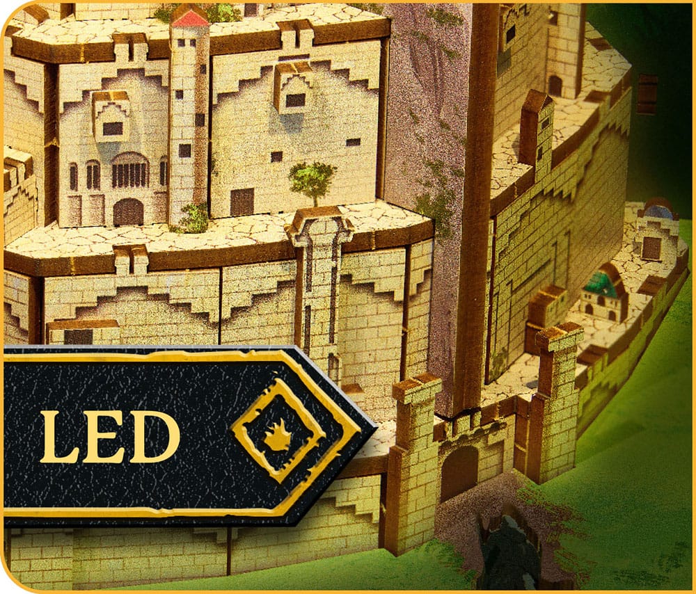 Der Herr der Ringe Tiny Adventures Book Nook Mini-Diorama Minas Tirith 23 cm - Preorder - ETA: 25.11.2025