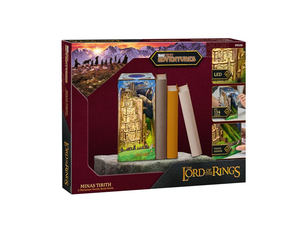 Der Herr der Ringe Tiny Adventures Book Nook Mini-Diorama Minas Tirith 23 cm - Preorder - ETA: 25.11.2025