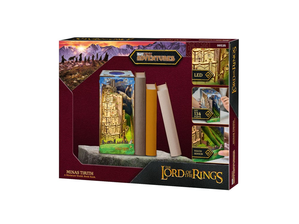 Der Herr der Ringe Tiny Adventures Book Nook Mini-Diorama Minas Tirith 23 cm - Preorder - ETA: 25.11.2025