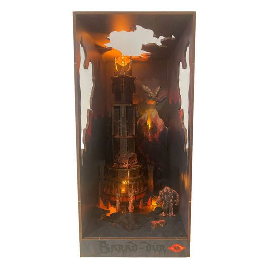 Der Herr der Ringe Tiny Adventures Book Nook Mini-Diorama Barad-Dûr 23 cm - Preorder - ETA: 25.11.2025