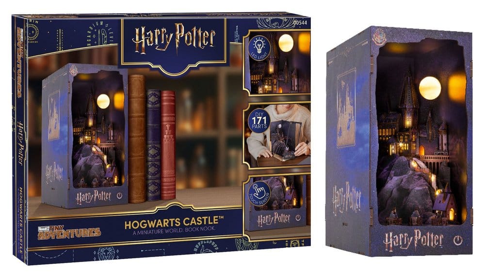 Harry Potter Tiny Adventures Book Nook Mini-Diorama Hogwarts Castle 18 cm - Versand: 7 Tage nach Bestellung