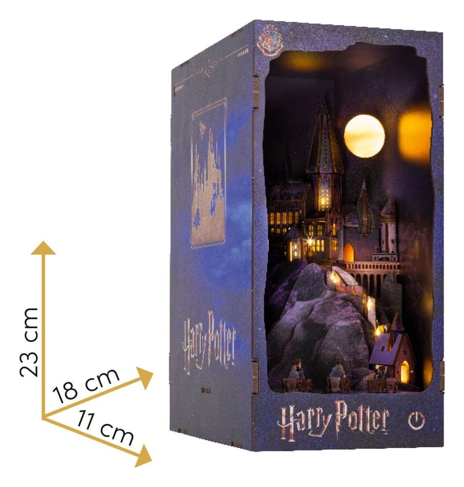 Harry Potter Tiny Adventures Book Nook Mini-Diorama Hogwarts Castle 18 cm - Versand: 7 Tage nach Bestellung