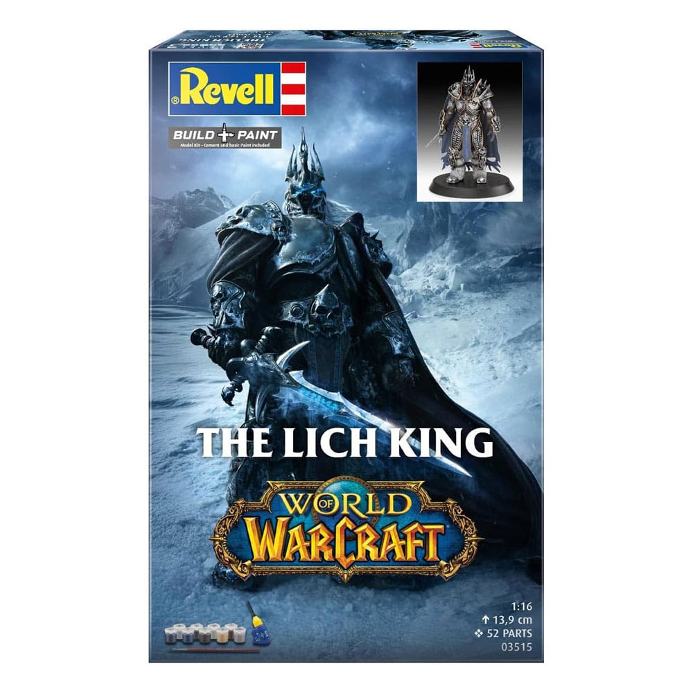World of Warcraft Modellbausatz Geschenkset 1/16 The Lich King 13 cm - Versand: 7 Tage nach Bestellung