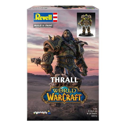 World of Warcraft Modellbausatz Geschenkset 1/16 The Orc Thrall 13 cm - Versand: 7 Tage nach Bestellung