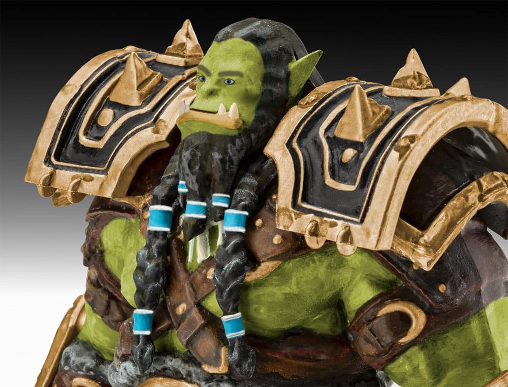 World of Warcraft Modellbausatz Geschenkset 1/16 The Orc Thrall 13 cm - Versand: 7 Tage nach Bestellung