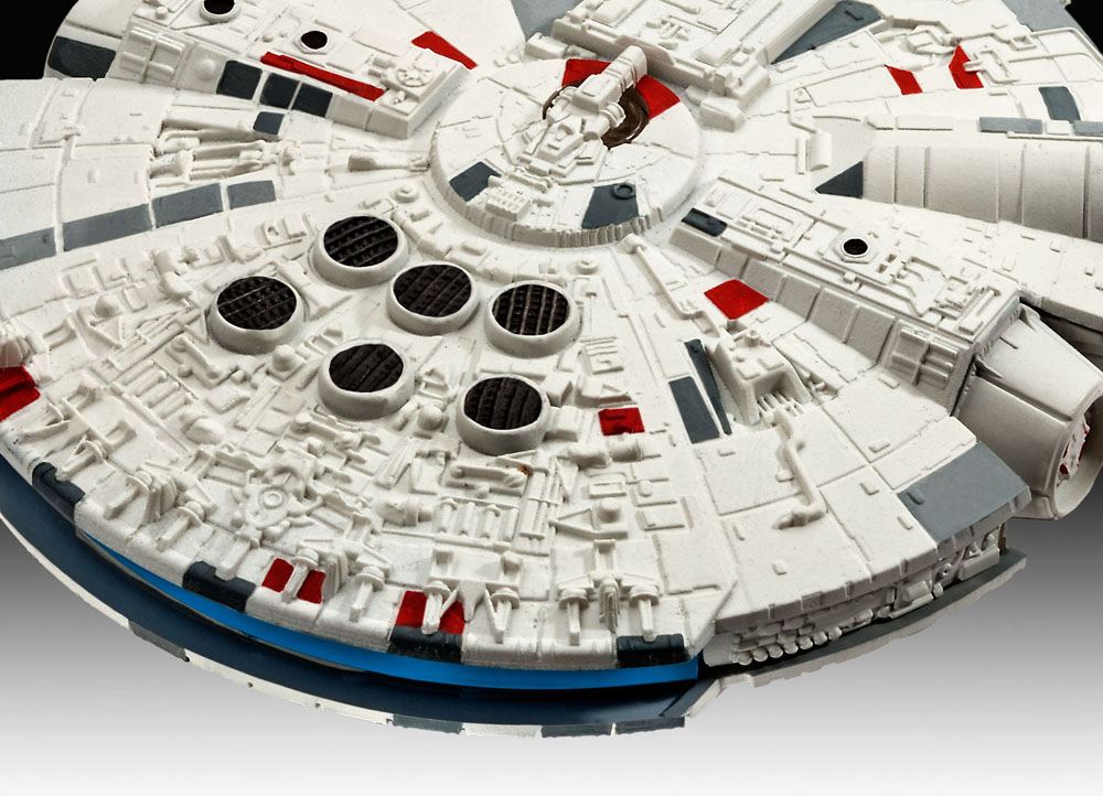 Star Wars Episode VII Modellbausatz 1/241 Millennium Falcon 10 cm - Versand: 5-7 Tage nach Bestellung