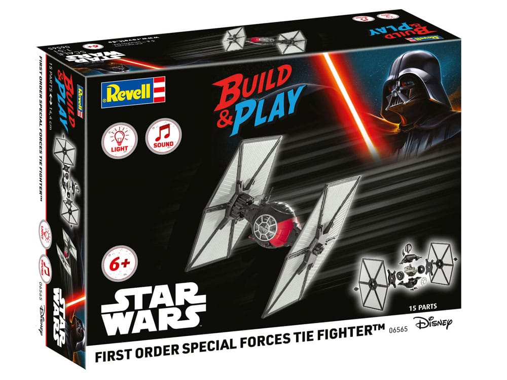 Star Wars Modellbausatz 1/51 First Order Special Forces TIE Fighter 14 cm  - Preorder - ETA: 01.11.2025