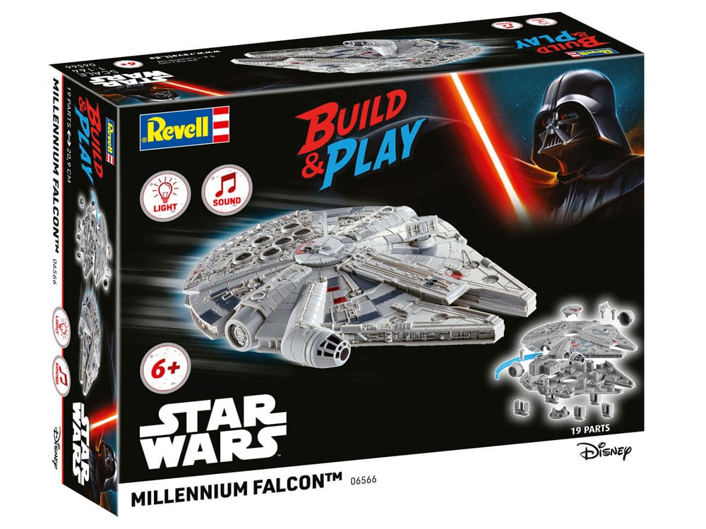 Star Wars Modellbausatz 1/164 Millennium Falcon 21 cm  - Preorder - ETA: 24.10.2025