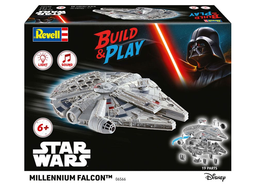 Star Wars Modellbausatz 1/164 Millennium Falcon 21 cm  - Preorder - ETA: 24.10.2025