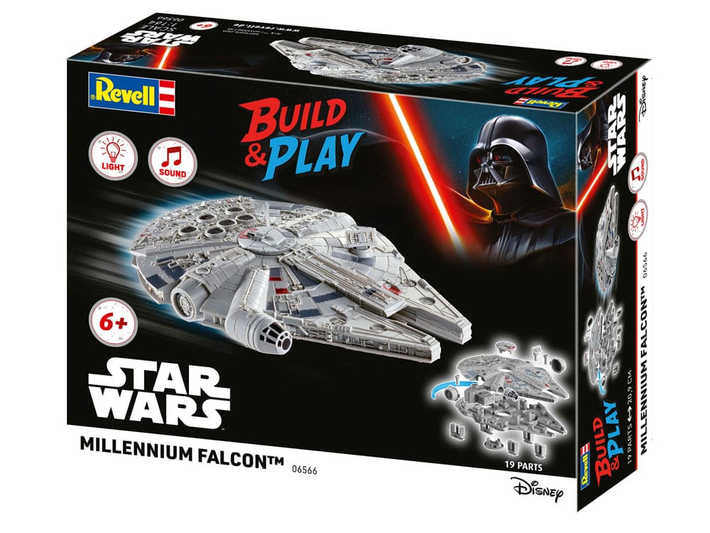 Star Wars Modellbausatz 1/164 Millennium Falcon 21 cm  - Preorder - ETA: 24.10.2025