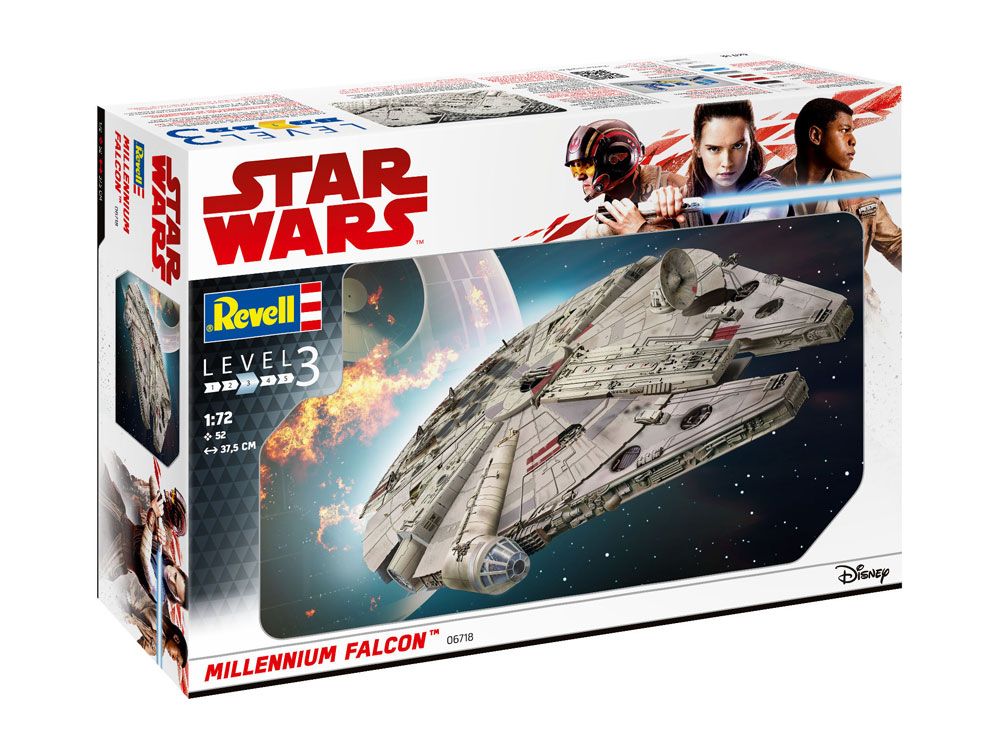 Star Wars Modellbausatz 1/72 Millennium Falcon 38 cm - Versand: 7 Tage nach Bestellung