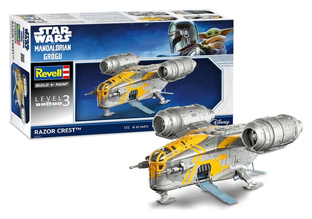 Star Wars The Mandalorian and Grogu Revell Modellbausatz 1/72 Razor Crest 34 cm - Preorder - ETA: 06.09.2026