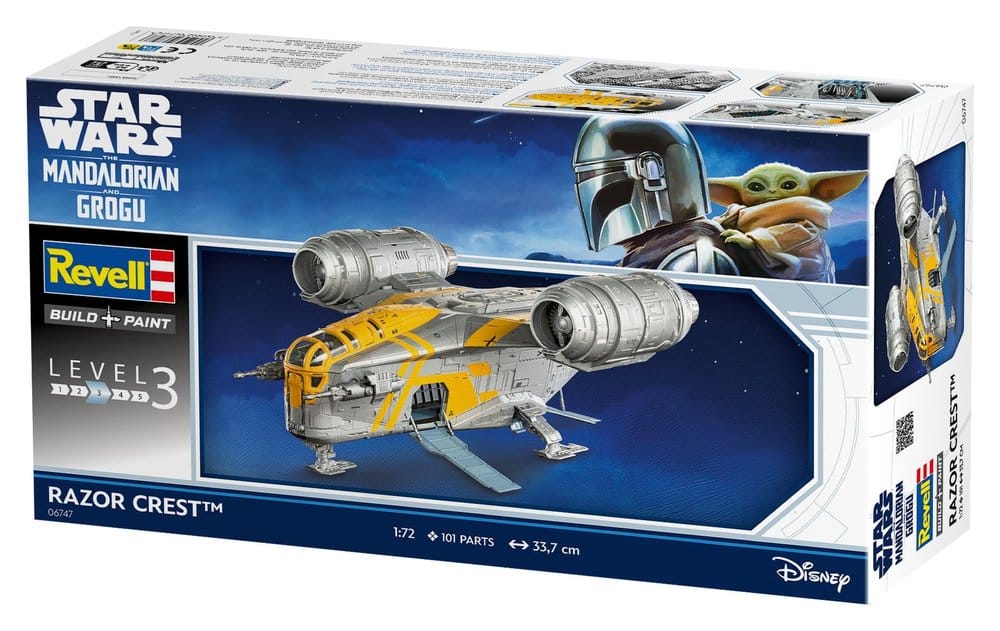 Star Wars The Mandalorian and Grogu Revell Modellbausatz 1/72 Razor Crest 34 cm - Preorder - ETA: 06.09.2026
