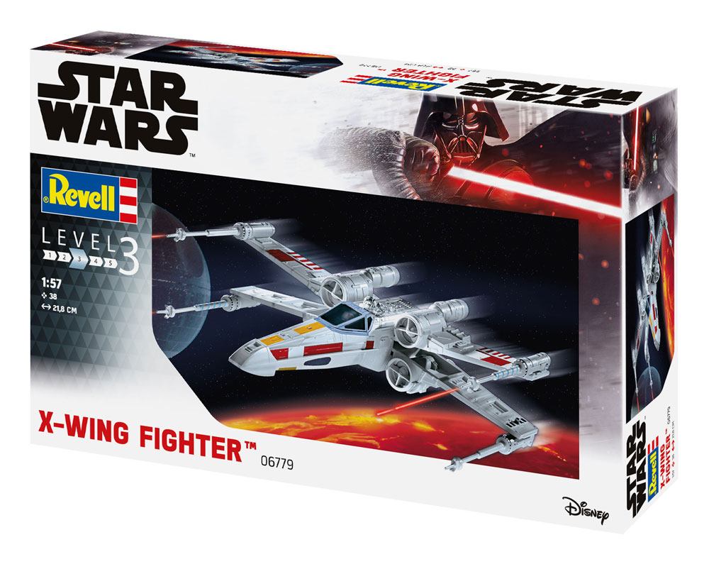 Star Wars Modellbausatz 1/57 X-wing Fighter 22 cm - Preorder - ETA: 01.11.2025