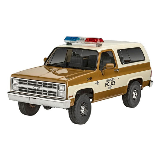 Stranger Things Modellbausatz 1/25 1985 Chevrolet K5 Blazer 19 cm - Versand: 7 Tage nach Bestellung