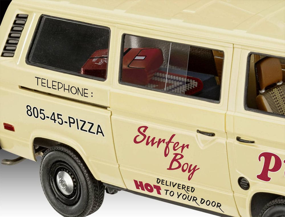 Stranger Things Modellbausatz 1/25 VW T3 Bus Surfer Boy 19 cm - Versand: 7 Tage nach Bestellung