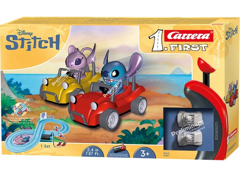 Disney Stitch Carrera First Autorennbahn Set Disney Stitch 2,4 - Preorder - ETA: 26.10.2026