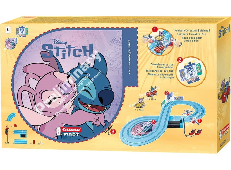 Disney Stitch Carrera First Autorennbahn Set Disney Stitch 2,4 - Preorder - ETA: 26.10.2026