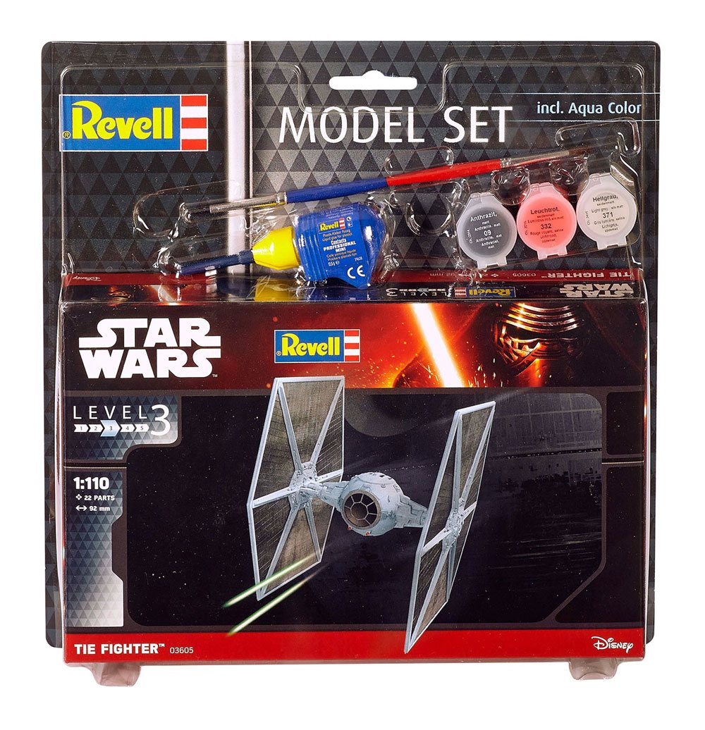 Star Wars Modellbausatz 1/110 Model Set TIE Fighter 9 cm - Preorder - ETA: 01.11.2025