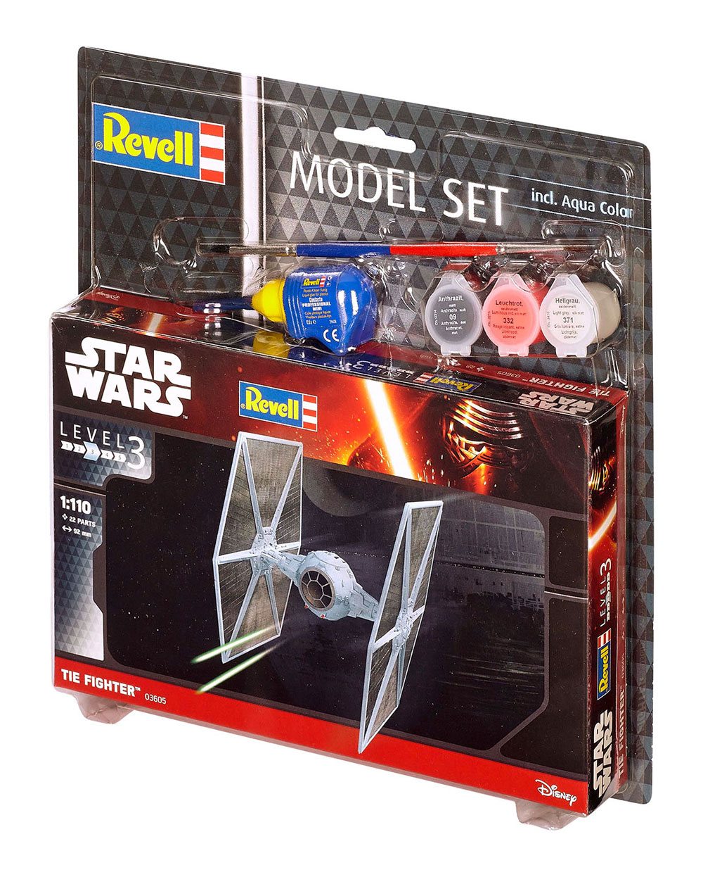 Star Wars Modellbausatz 1/110 Model Set TIE Fighter 9 cm - Preorder - ETA: 01.11.2025