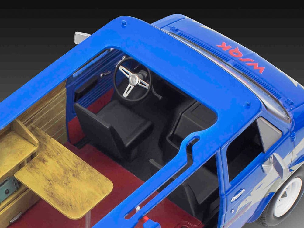 Stranger Things Modellbausatz 1/25 Squawk Van (Aqua Color) 21 cm - Versand: 7 Tage nach Bestellung