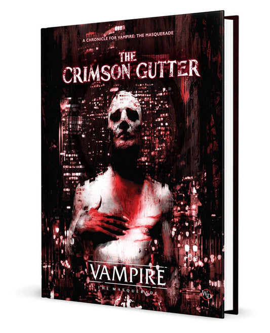 Vampire: The Masquerade 5th Edition RPG Buch The Crimson Gutter Chronicle Book *Englische Version* - Preorder - ETA: 08.06.2026