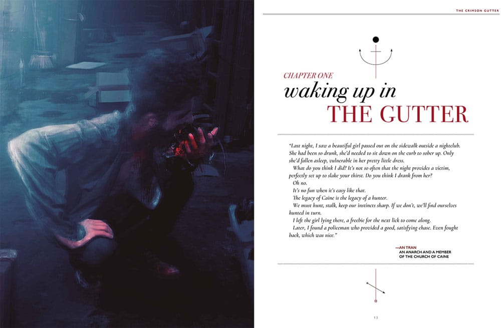 Vampire: The Masquerade 5th Edition RPG Buch The Crimson Gutter Chronicle Book *Englische Version* - Versand: 7 Tage nach Bestellung