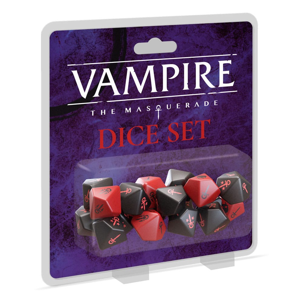 Vampire: The Masquerade 5th Edition RPG Würfel-Set - Versand: 7 Tage nach Bestellung