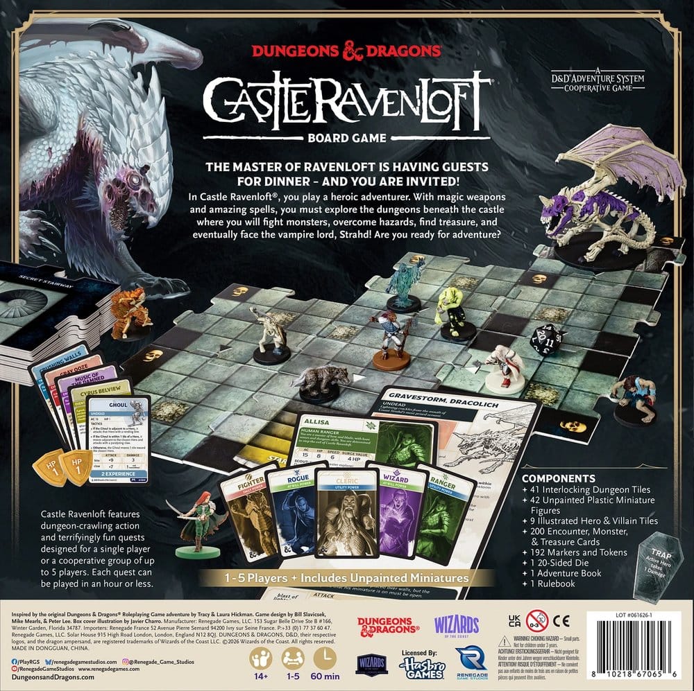 Dungeons & Dragons Brettspiel Castle Ravenloft *Englische Version* - Preorder - ETA: 23.04.2027