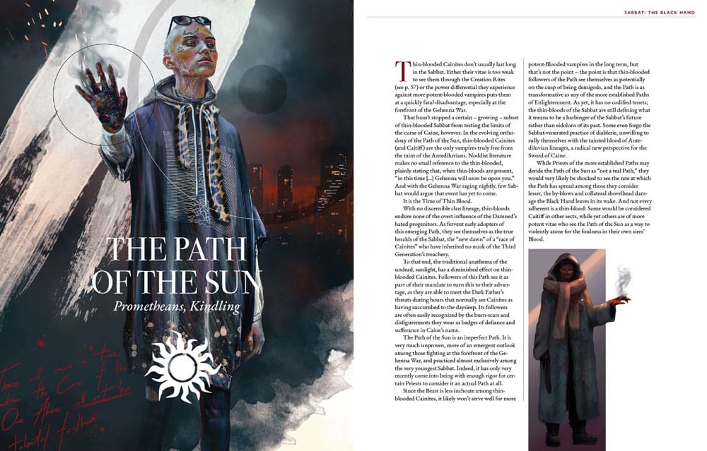 Vampire: The Masquerade 5th Edition RPG Buch Sabbat: The Black Hand Sourcebook *Englische Version* - Preorder - ETA: 13.04.2026