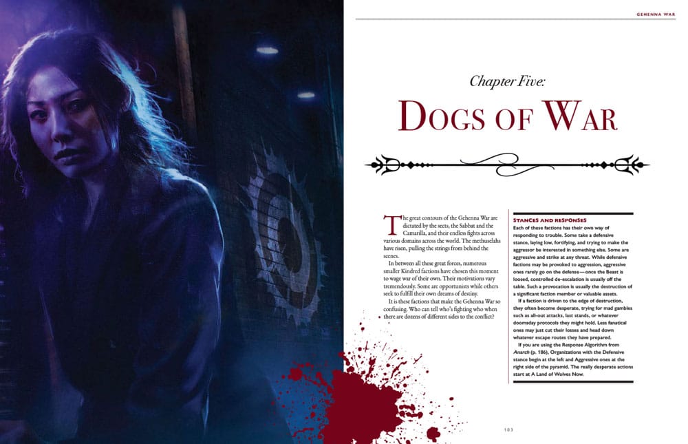 Vampire: The Masquerade 5th Edition RPG Buch Gehenna War Sourcebook *Englische Version* - Preorder - ETA: 13.04.2026