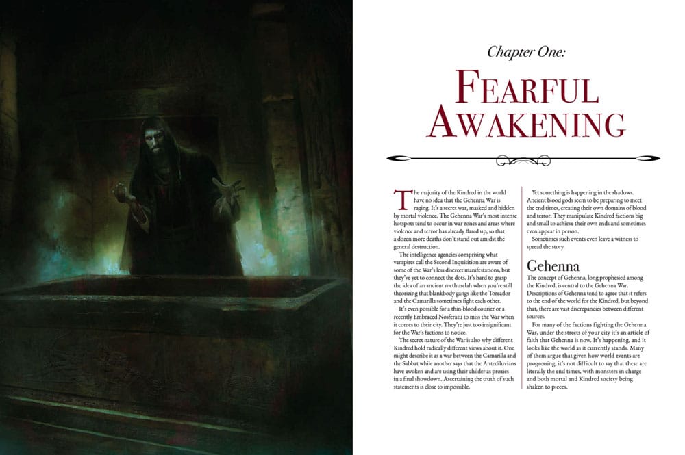 Vampire: The Masquerade 5th Edition RPG Buch Gehenna War Sourcebook *Englische Version* - Preorder - ETA: 13.04.2026